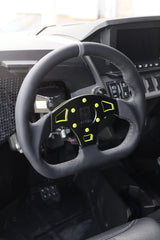 UTVMA DriftX UTV Leather Steering Wheel with Hub – Premium Grip, Universal Fit