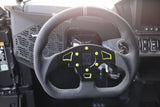UTVMA DriftX UTV Leather Steering Wheel with Hub – Premium Grip, Universal Fit