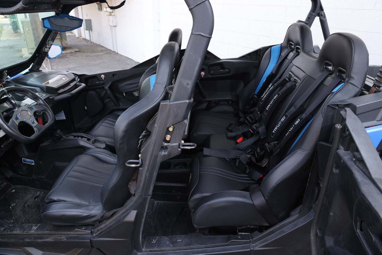 Maverick Sport Max Rear Bench with Harnesses - Comfortable + Safe (2019+)