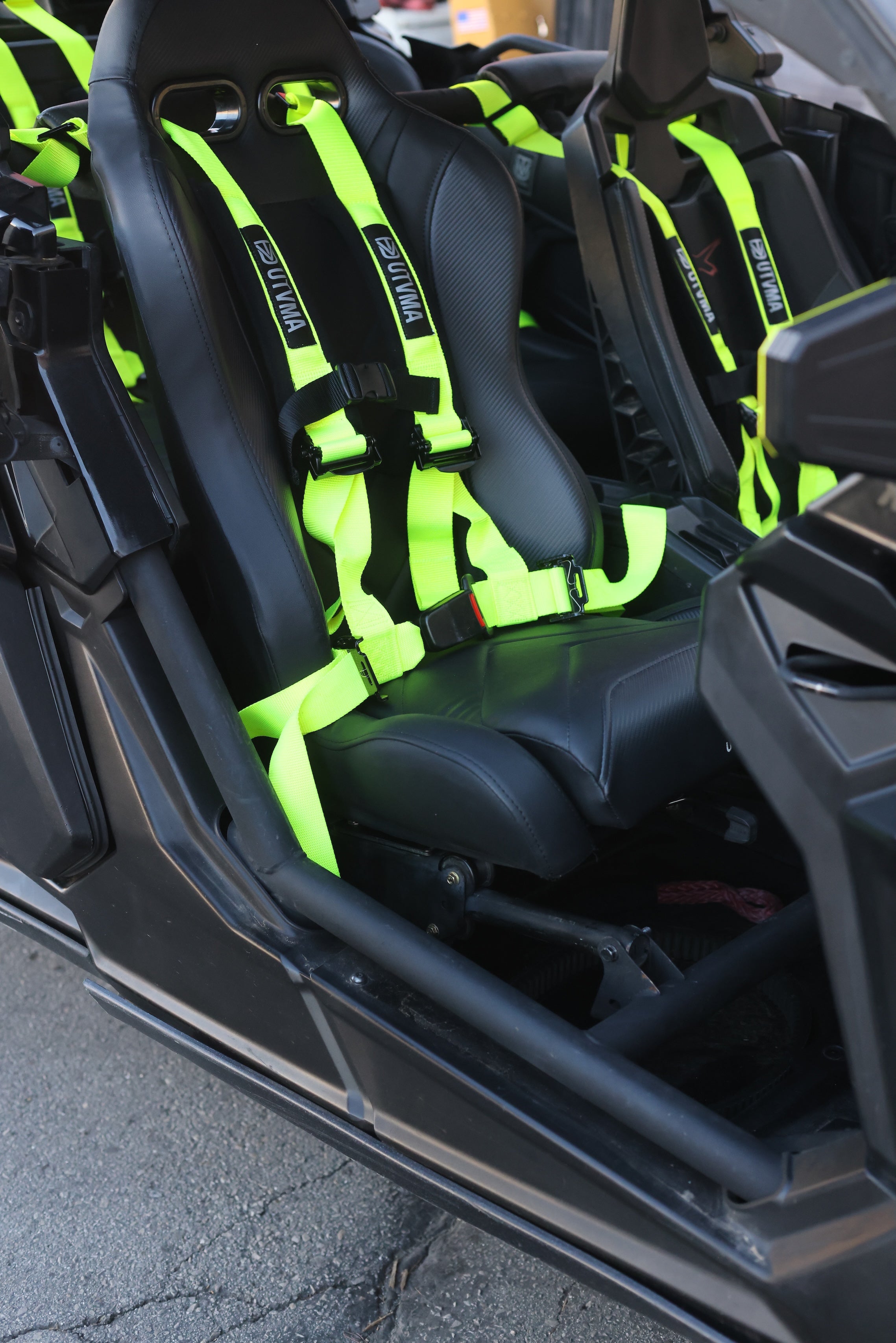 Photo of "REBEL" Series Pair of Front Suspension Bucket Seats Maverick R 2 or 4 Seater (2024-2025) by UTV Mountain Accessories - Premium for UTVs / Side by Sides