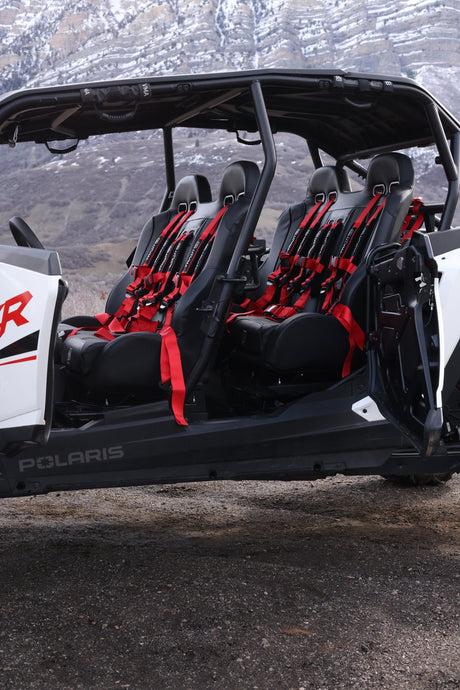 Photo of 2024+ RZR 1000 Front/Rear Bench Seat W Harnesses 2 and 4 Seater by UTVMA - Premium Bench Seat for UTVs / Side by Sides