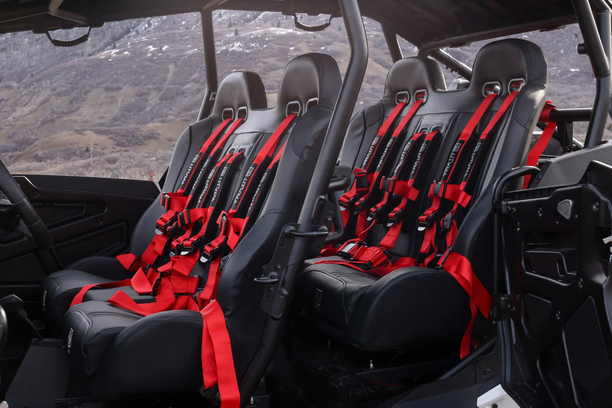 RZR 1000 XP/XP S (2024+) Front/Rear Bench Seat w/ Harnesses