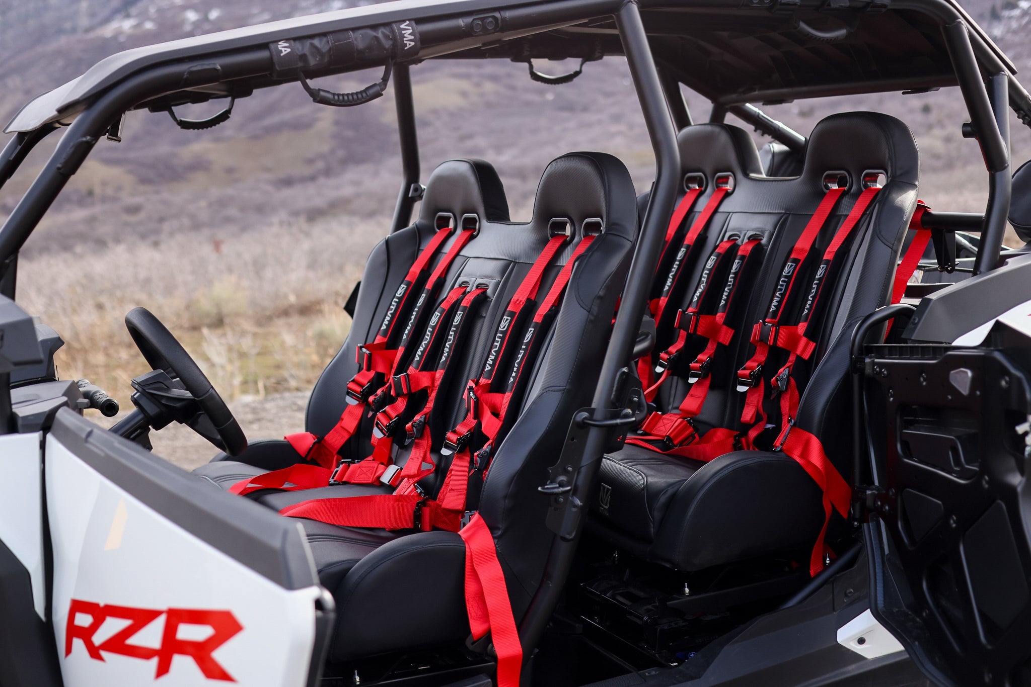 Photo of 2024 RZR 1000 Bench Seat Bracket by UTV Mountain Accessories - Premium Bracket for UTVs / Side by Sides