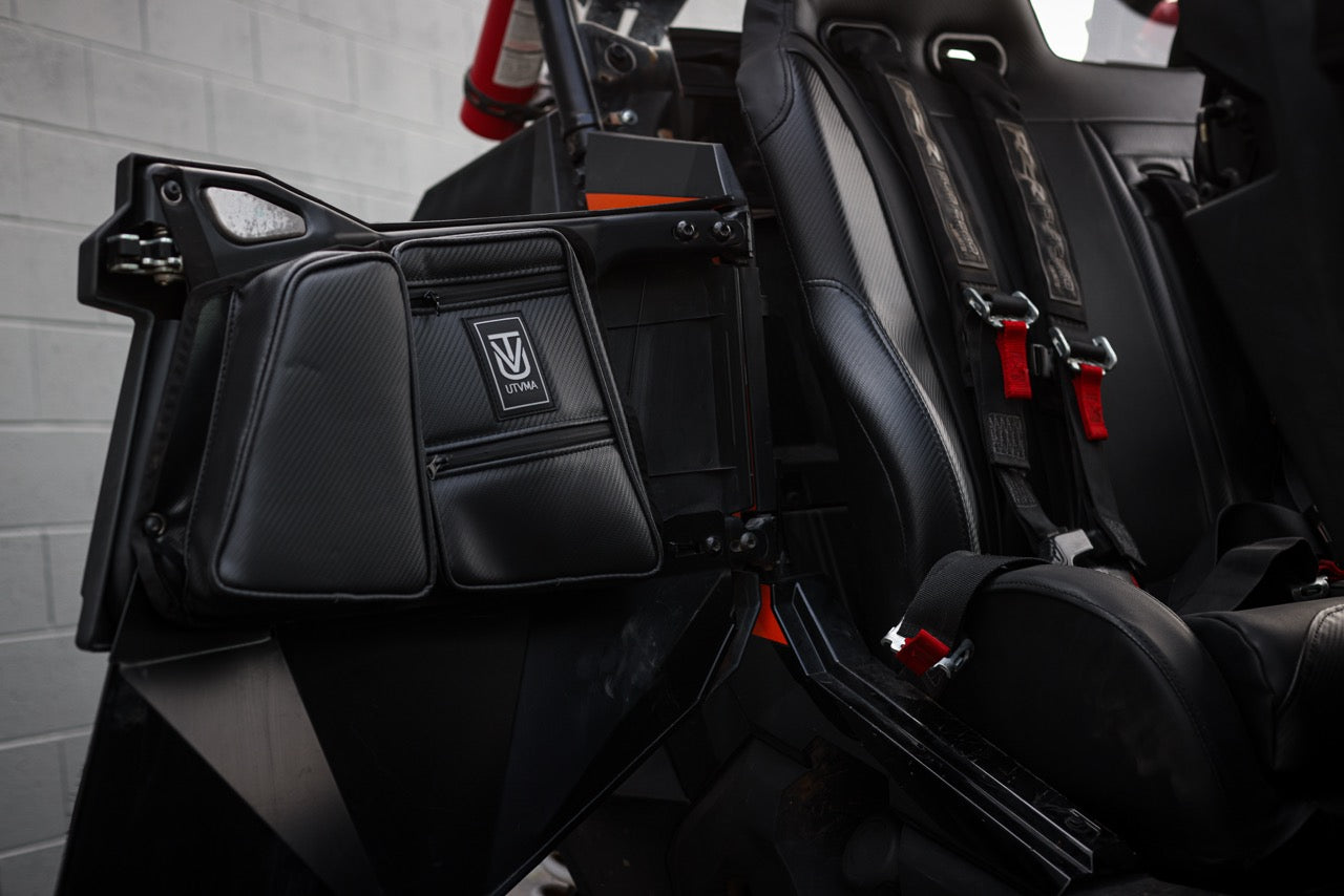 Photo of RZR 900 Rear Door Bag Set (2015-2025) by UTV Mountain Accessories - Premium Vehicle Parts & Accessories for UTVs / Side by Sides