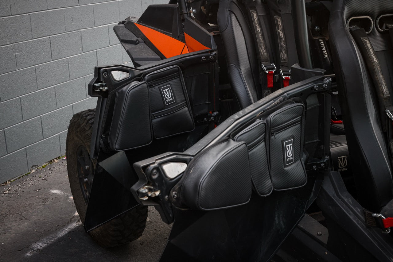 Photo of RZR 900 Rear Door Bag Set (2015-2025) by UTV Mountain Accessories - Premium Vehicle Parts & Accessories for UTVs / Side by Sides