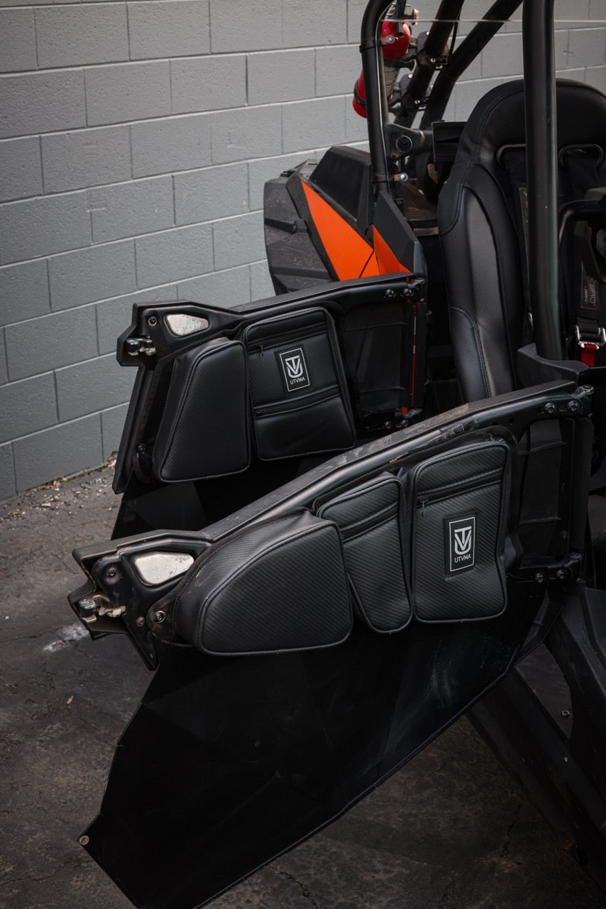 Photo of RZR 900 Rear Door Bag Set (2015-2025) by UTV Mountain Accessories - Premium Vehicle Parts & Accessories for UTVs / Side by Sides