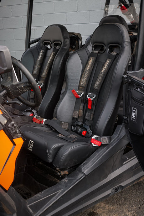 Photo of "Weekender" Series Pair of Front or Rear Suspension Bucket Seats RZR 1000 (XP, Turbo, Turbo S, Dynamix, Trail, High Lifter) 2014-2023 by UTVMA - Premium for UTVs / Side by Sides