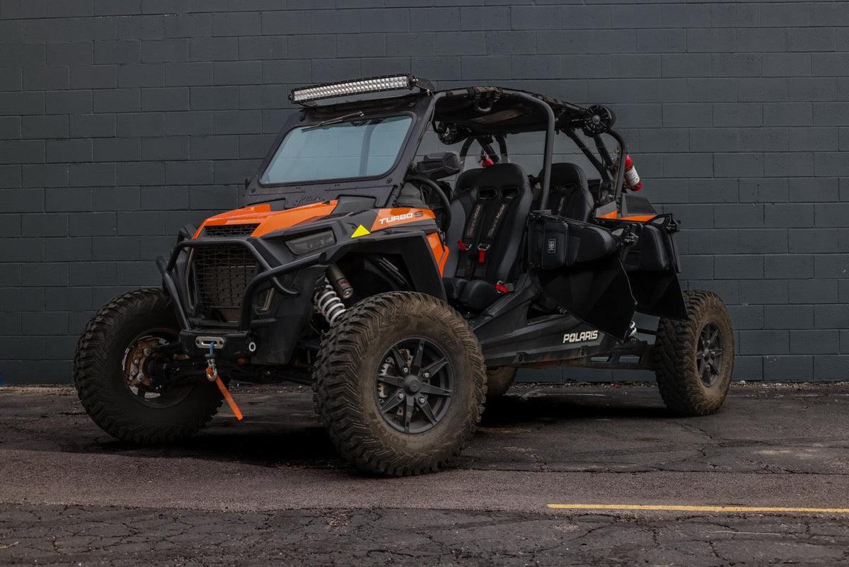 RZR 1000 Front Bucket & Rear Bench Seat Set with 4-Point Harnesses