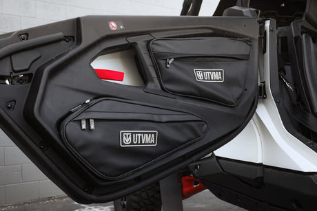 Photo of Can-Am Maverick R Upper Front Door Bag (2024-2025) by UTV Mountain Accessories - Premium Door Bags for UTVs / Side by Sides