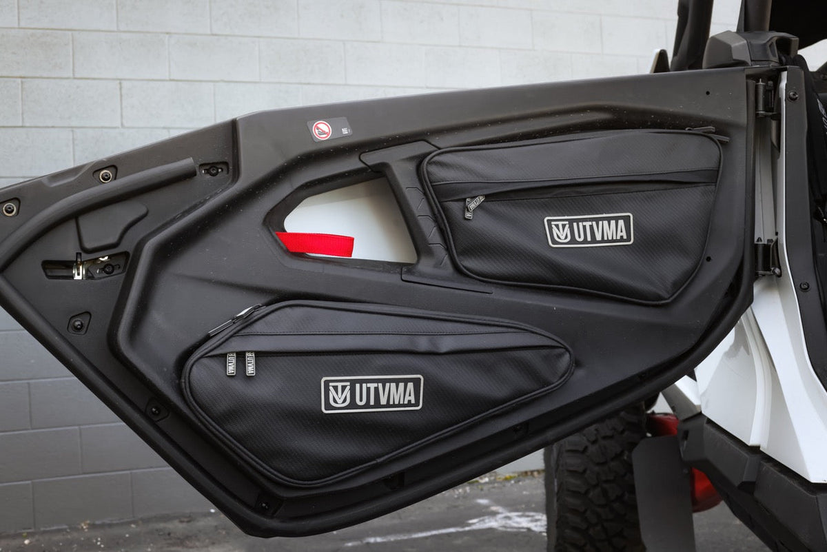 Photo of Can-Am Maverick R Upper Front Door Bag (2024-2025) by UTV Mountain Accessories - Premium Door Bags & Door Accessories for UTVs / Side by Sides