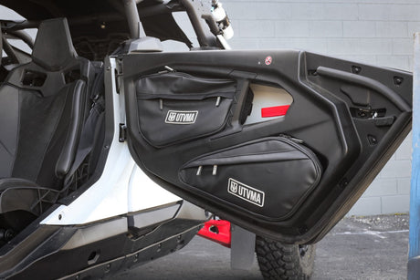 Photo of Can-Am Maverick R Upper Front Door Bag (2024-2025) by UTV Mountain Accessories - Premium Door Bags for UTVs / Side by Sides