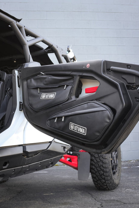 Photo of Can-Am Maverick R Upper Front Door Bag (2024-2025) by UTV Mountain Accessories - Premium Door Bags for UTVs / Side by Sides