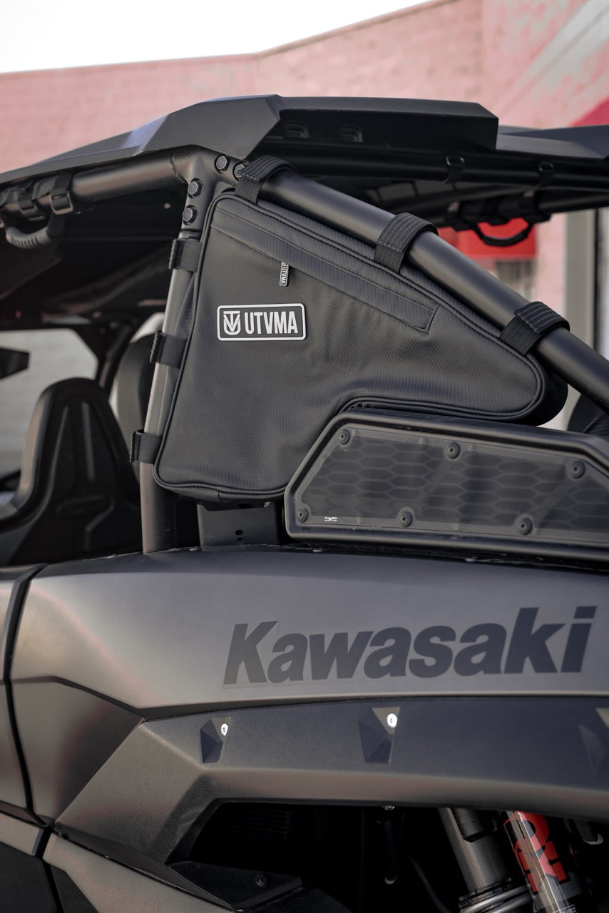 Photo of Set of 2 KRX 2/4 Seater Trail Rack/Truss Bag (2020-2025) by UTV Mountain Accessories - Premium for UTVs / Side by Sides