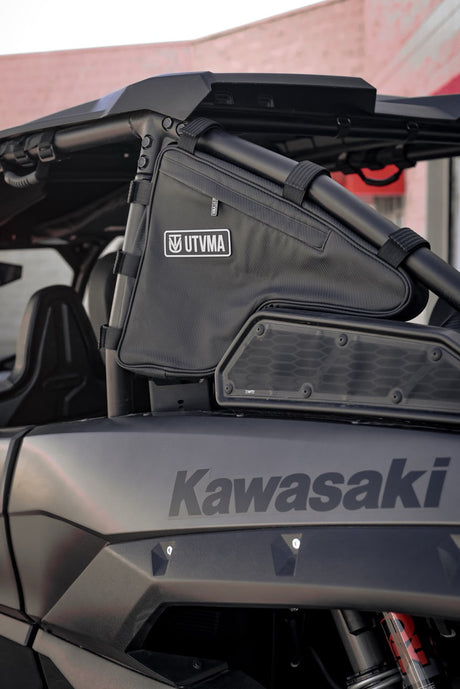 Photo of Set of 2 KRX 2/4 Seater Trail Rack/Truss Bag (2020-2025) by UTV Mountain Accessories - Premium for UTVs / Side by Sides