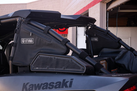 Photo of Set of 2 KRX 2/4 Seater Trail Rack/Truss Bag (2020-2025) by UTV Mountain Accessories - Premium for UTVs / Side by Sides