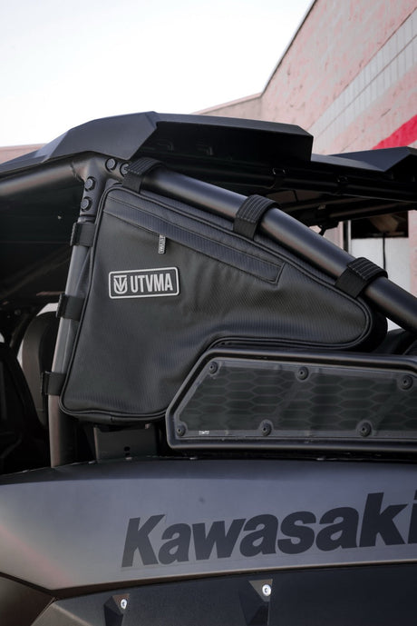 Photo of Set of 2 KRX 2/4 Seater Trail Rack/Truss Bag (2020-2025) by UTV Mountain Accessories - Premium for UTVs / Side by Sides