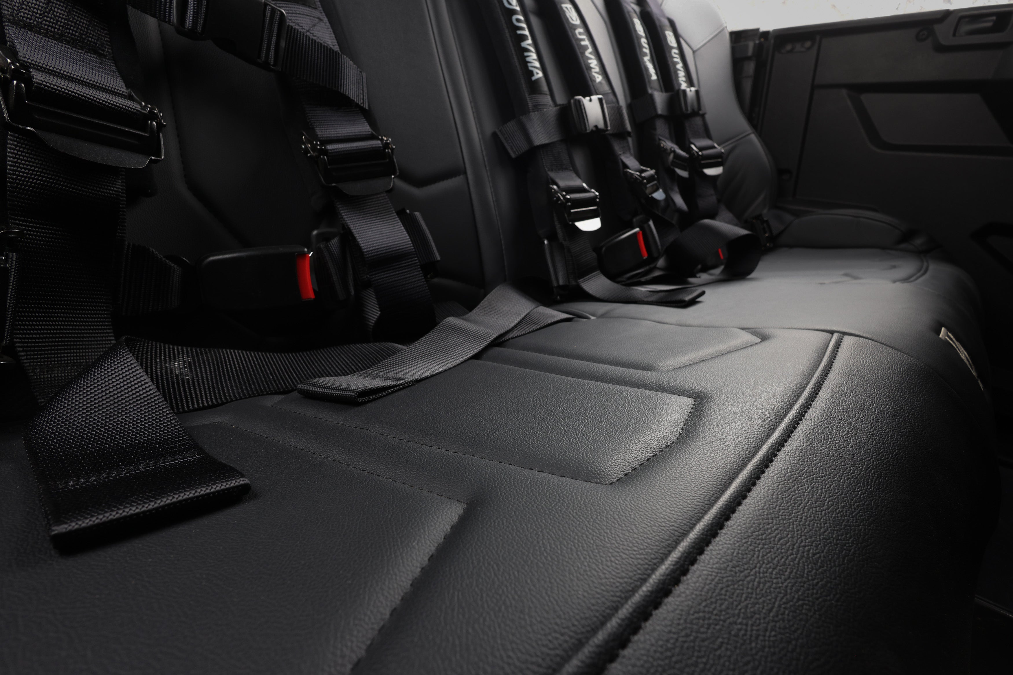 Photo of General 1000 Rear Bench Seat W Harnesses (2017-2025) by UTV Mountain Accessories - Premium Bench Seat for UTVs / Side by Sides