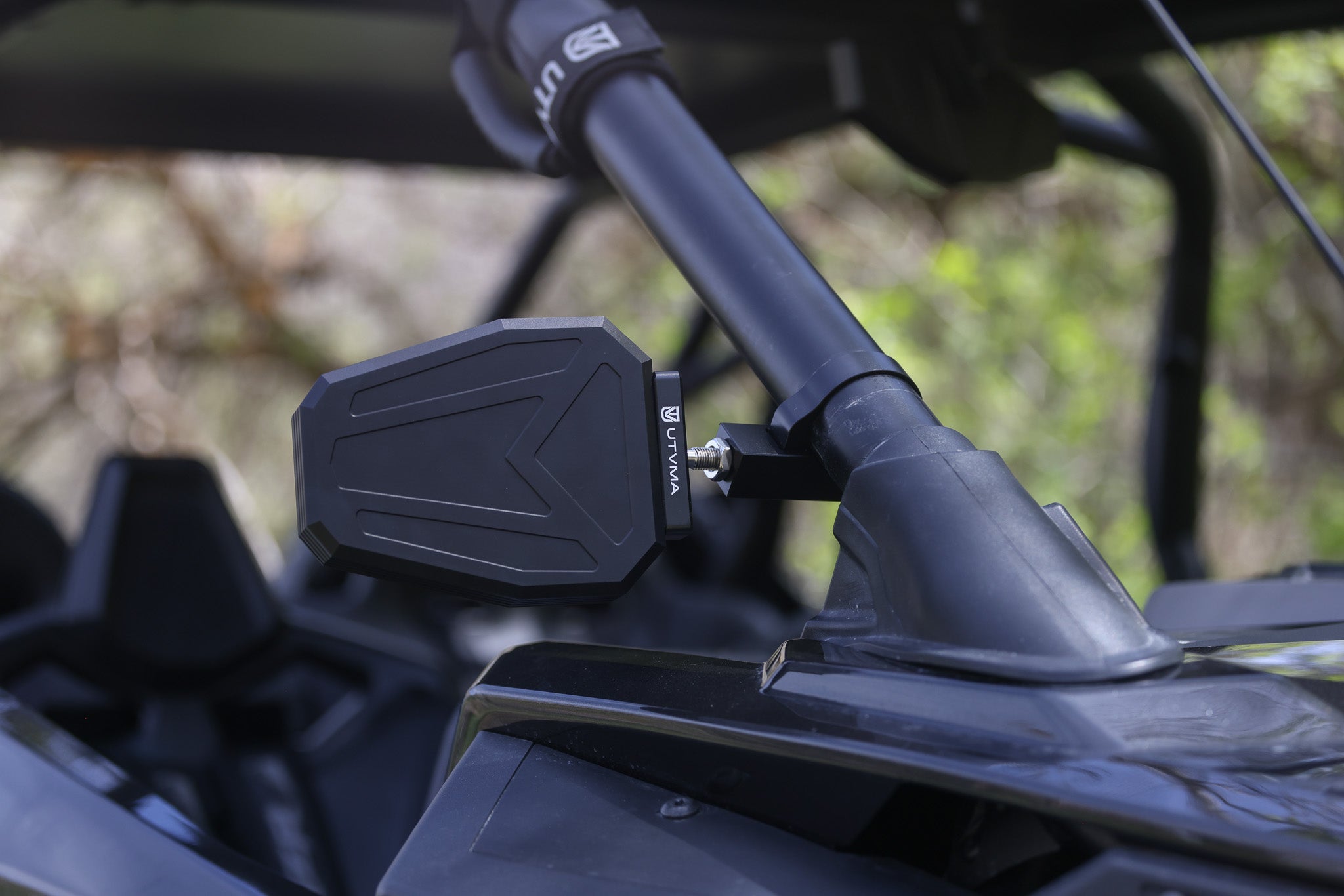 Photo of UTVMA Rearview and Sideview Mirror Kit by UTV Mountain Accessories - Premium Mirrors for UTVs / Side by Sides