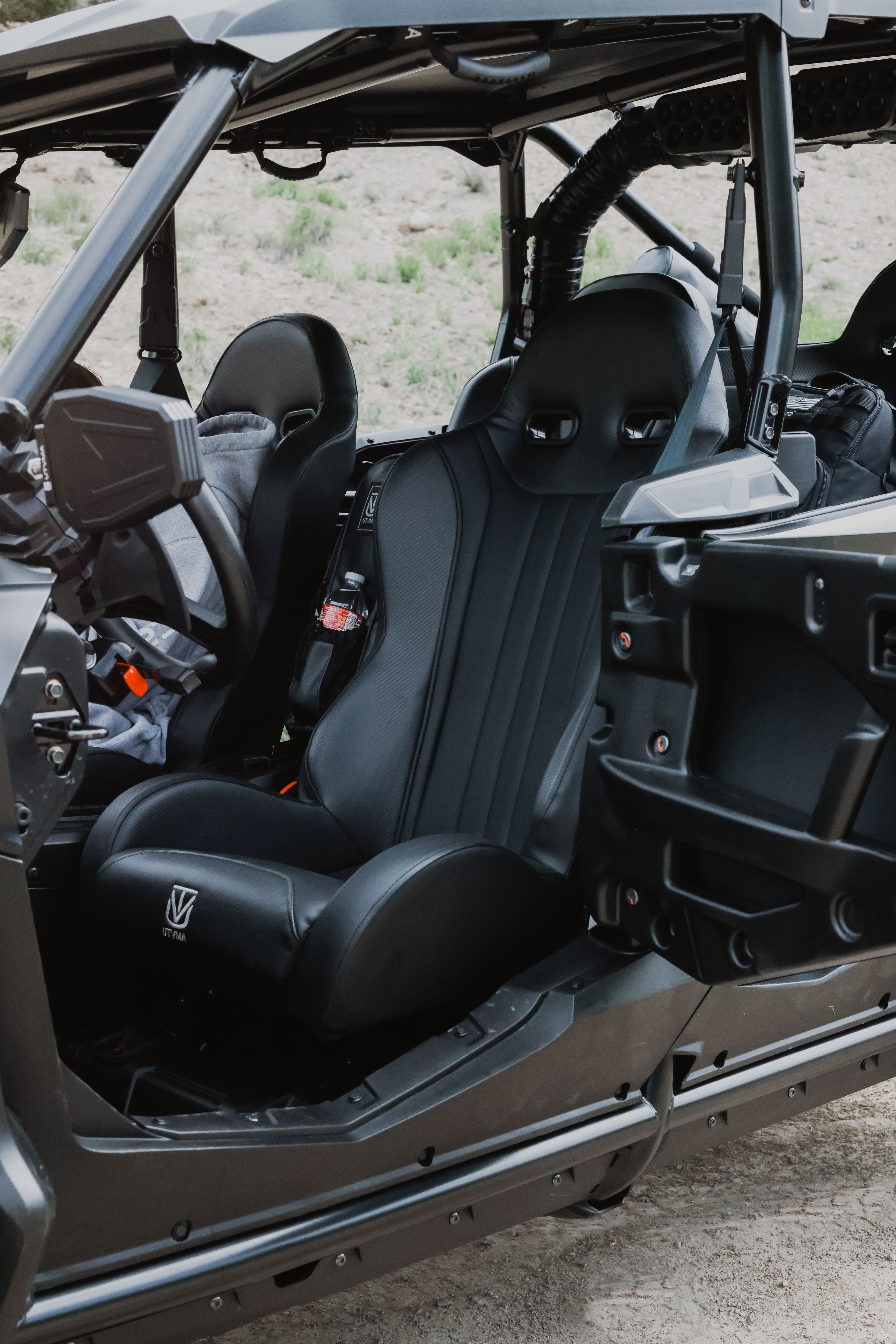 Photo of Honda Talon 4 Rear Bench Seat & Front Bucket Seats Set by UTV Mountain Accessories - Premium Bench Seat for UTVs / Side by Sides