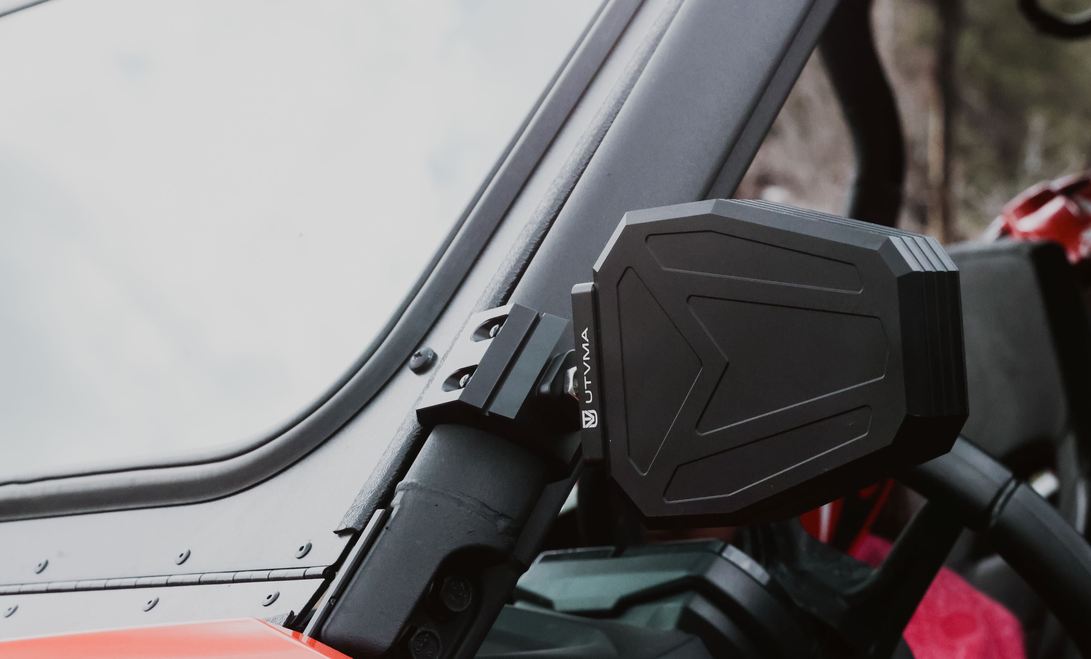 Photo of UTVMA Side View Mirrors by UTV Mountain Accessories - Premium for UTVs / Side by Sides