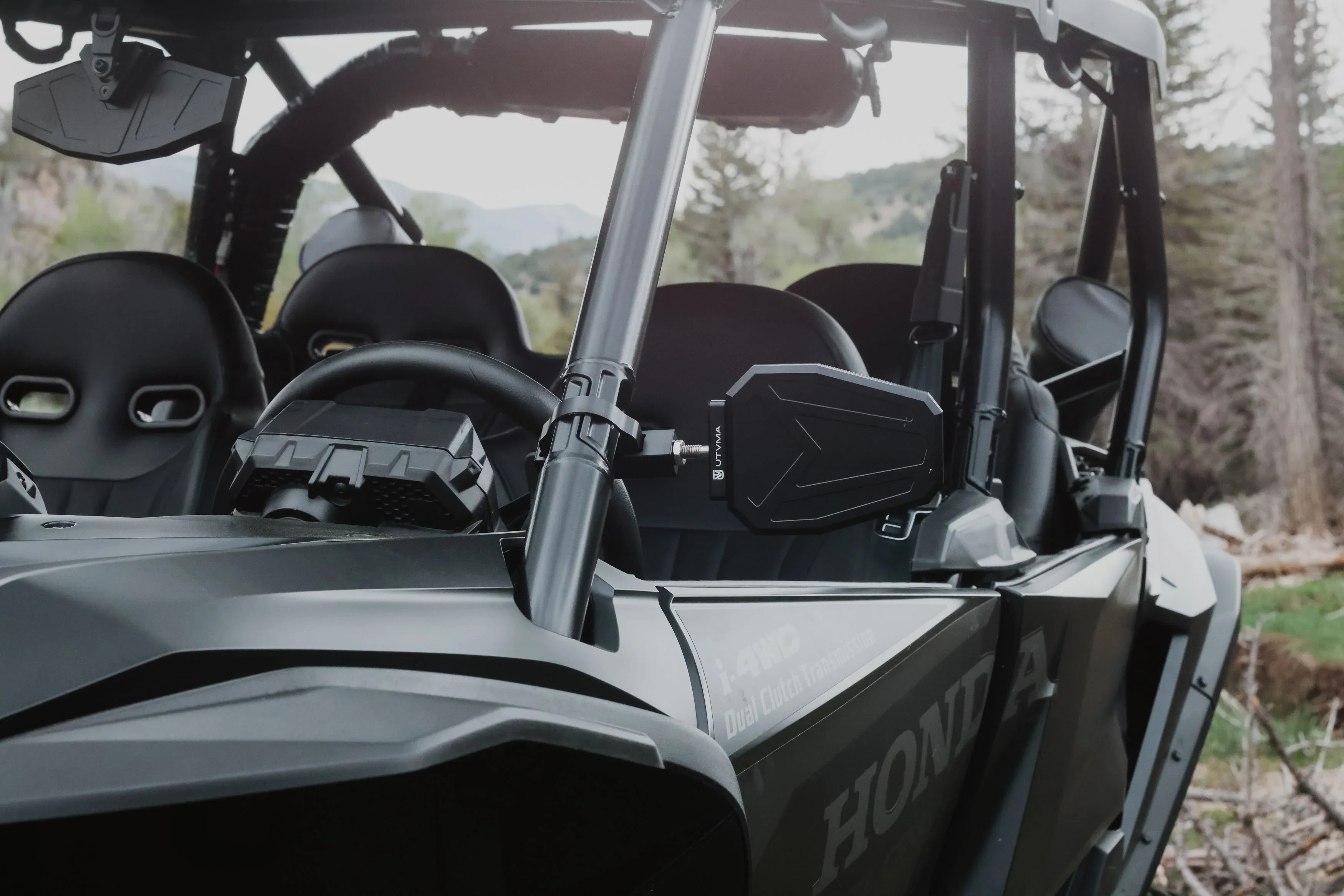 Photo of UTVMA Side View Mirrors by UTV Mountain Accessories - Premium for UTVs / Side by Sides