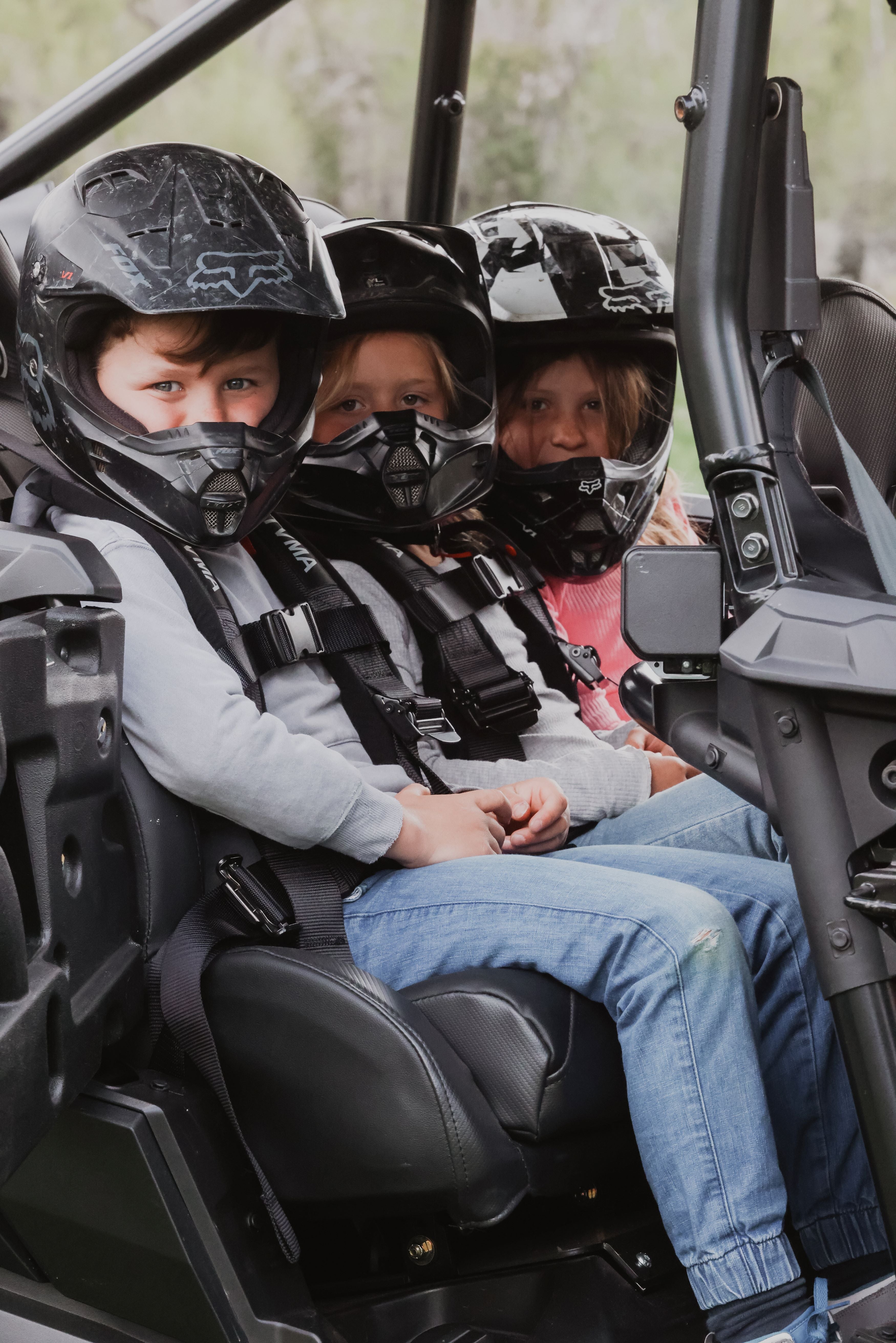 Photo of Honda Talon 4 Rear Bench Seat W Harnesses (2019-2025) by UTV Mountain Accessories - Premium Bench Seat for UTVs / Side by Sides