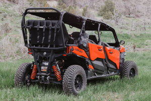 Maverick Sport Max Rear Bench and Roll Cage Kit (2020-2024)