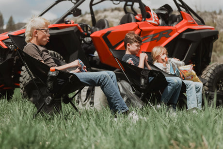 Photo of Large Camp Chair with Roll Cage Bag by UTV Mountain Accessories - Premium for UTVs / Side by Sides