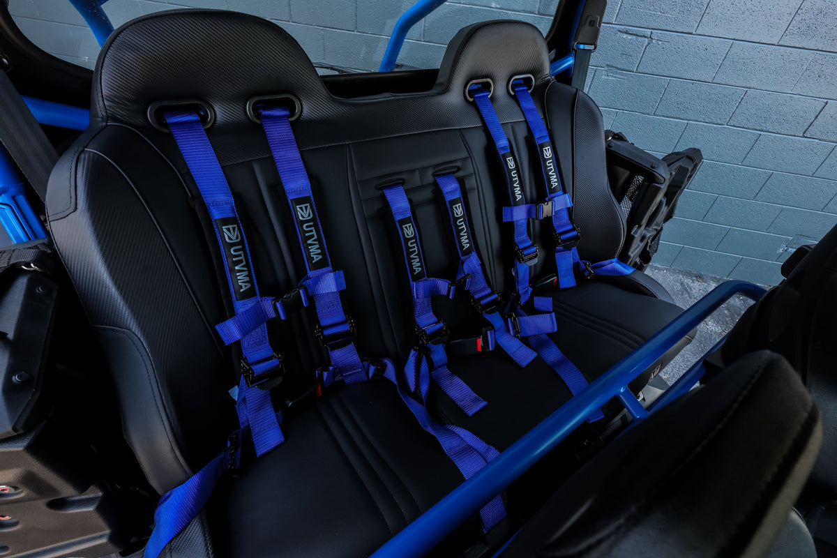 Honda Talon 4 Rear Bench Seat with Harnesses (2019+)