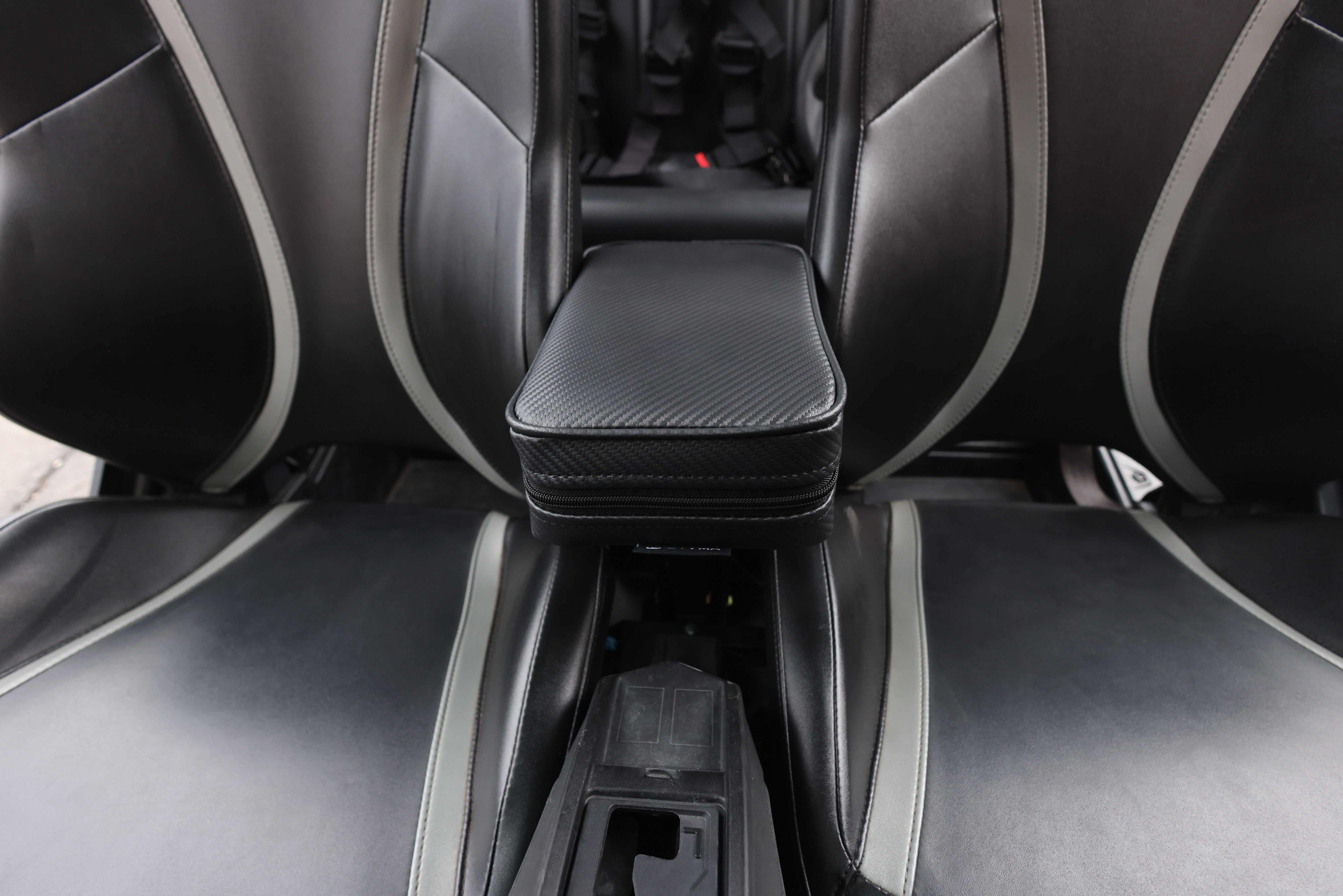 Photo of UTVMA Maverick Sport Armrest with Bracket (2018-2024) by UTV Mountain Accessories - Premium Door Bags & Door Accessories for UTVs / Side by Sides