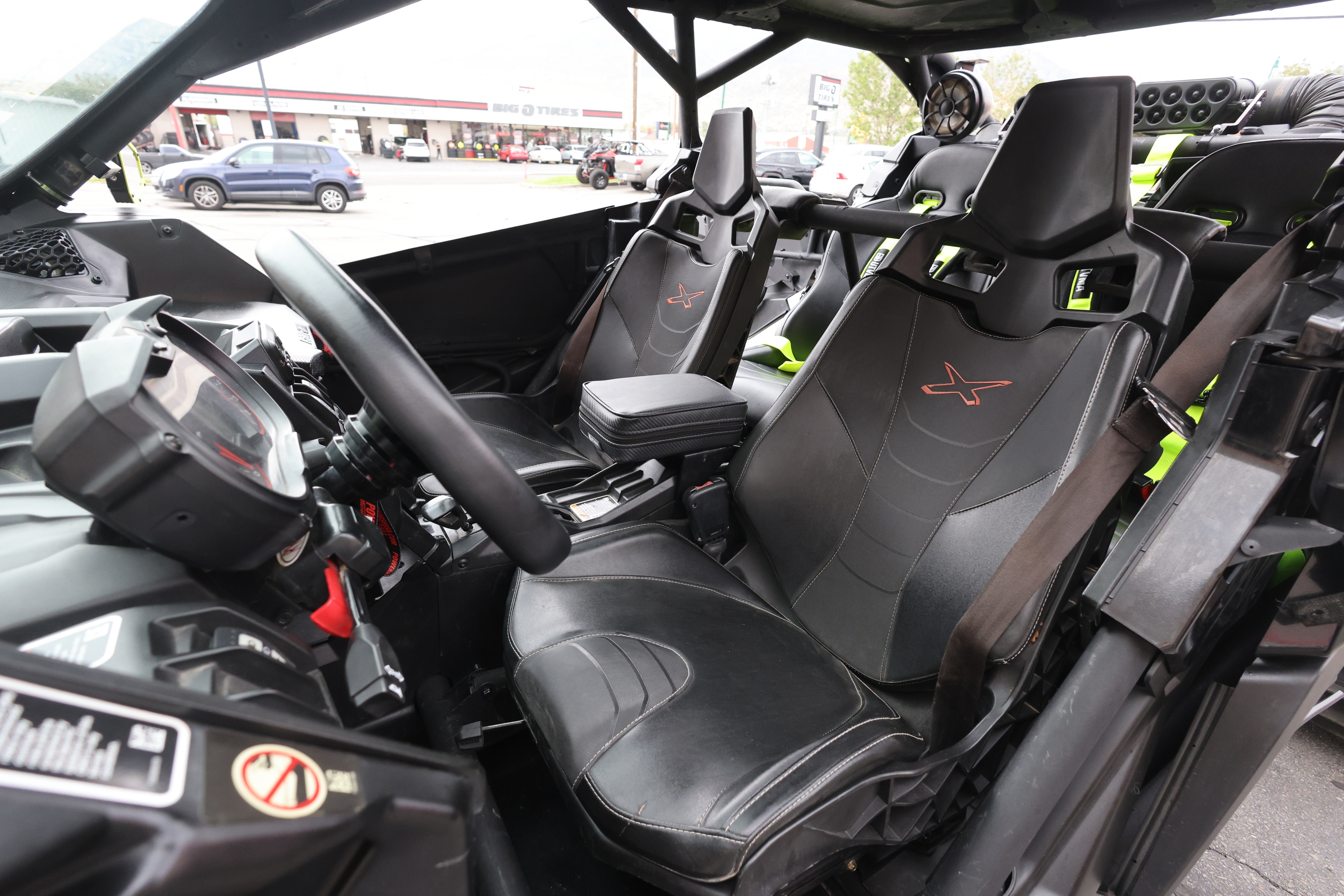 Photo of UTVMA Maverick X3 MAX Armrest with Bracket (2017-2024) by UTV Mountain Accessories - Premium Door Bags & Door Accessories for UTVs / Side by Sides