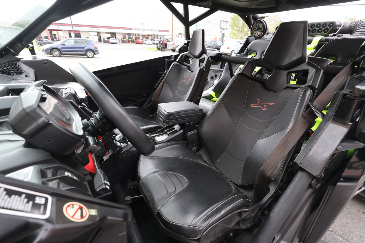 Can-Am Maverick X3 armrest and bracket by UTV Mountain Accessories