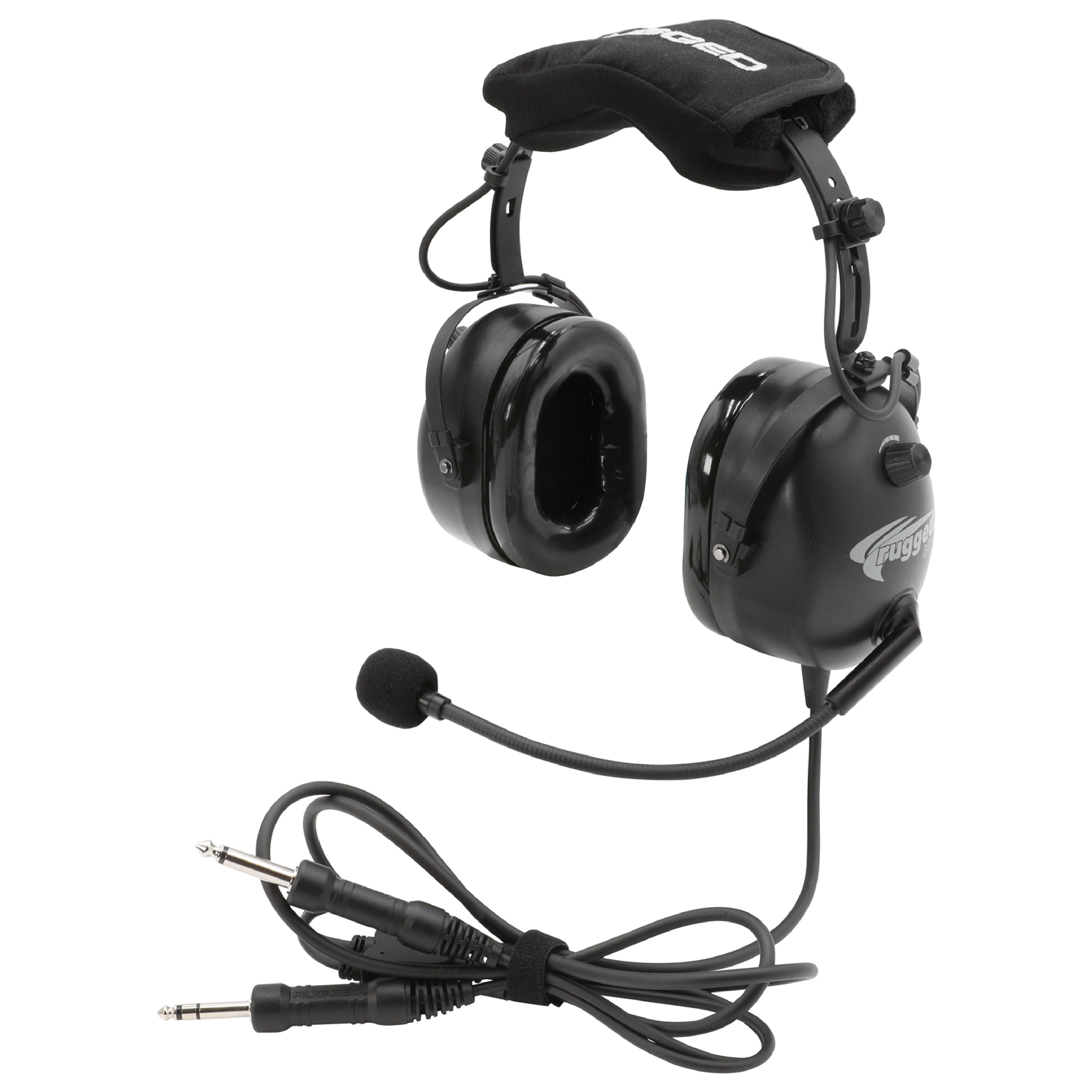 Photo of Rugged Radios Rugged Air RA210-BT Bluetooth General Aviation Headset by Rugged Radios - Premium for UTVs / Side by Sides