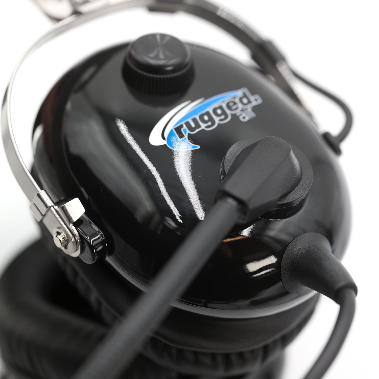 Photo of Rugged Radios Rugged Air RA950 ANR Stereo General Aviation Pilot Headset by Rugged Radios - Premium for UTVs / Side by Sides