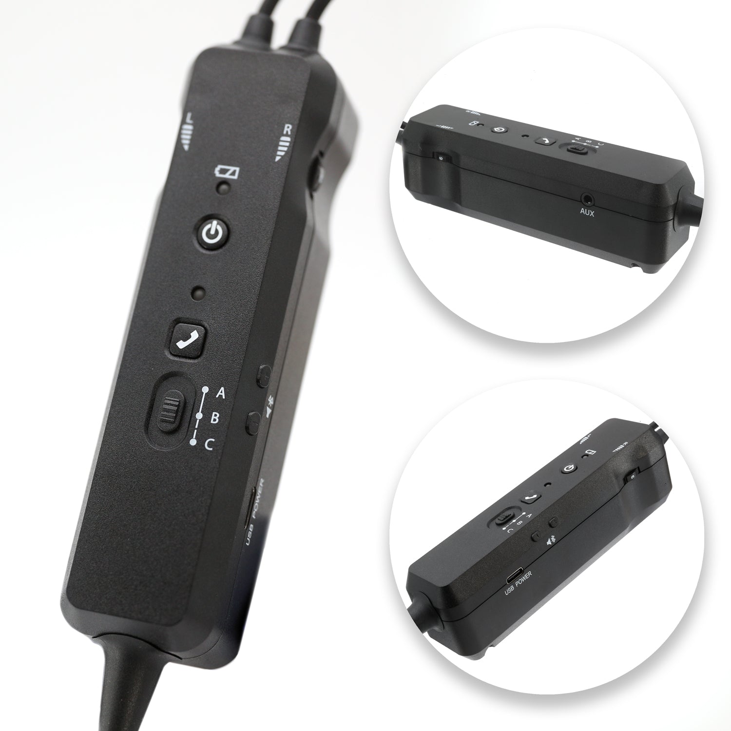 Photo of Rugged Radios Rugged Air RA980 Bluetooth Cell Phone ANR General Aviation Pilot Headset by Rugged Radios - Premium for UTVs / Side by Sides