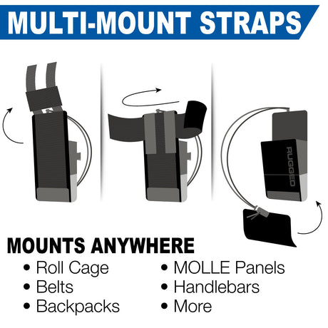 Photo of Handheld Radio Pouch by Rugged Radios - Premium for UTVs / Side by Sides