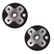 Yamaha Big Bear Kodiak 350 400 Front Wheel Axle Hub Set 1989-1998 - product view 1