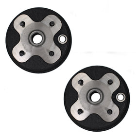 Yamaha Big Bear Kodiak 350 400 Front Wheel Axle Hub Set 1989-1998 - product view 1