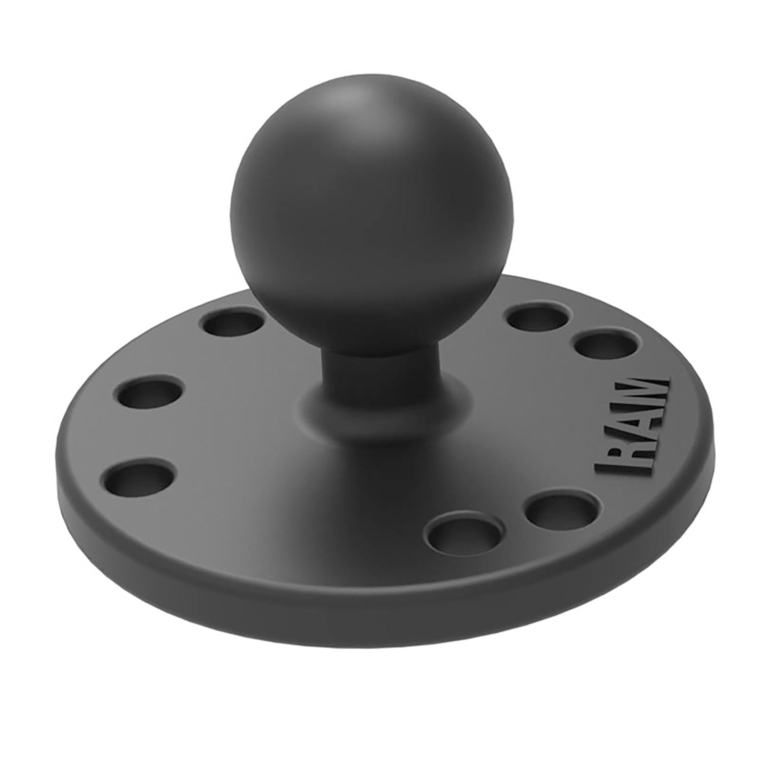 Photo of Rugged Radios RAM Round Plate with Ball by Rugged Radios - Premium for UTVs / Side by Sides