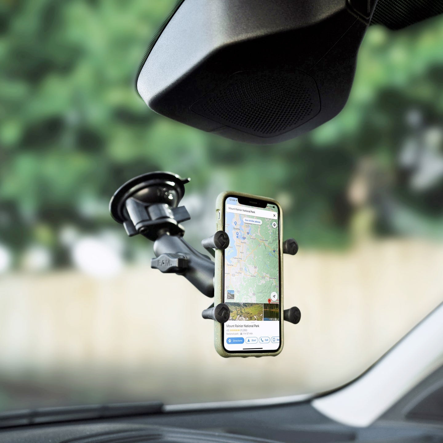 Photo of Rugged Radios RAM Twist-Lock Suction Cup Base with Ball by Rugged Radios - Premium for UTVs / Side by Sides