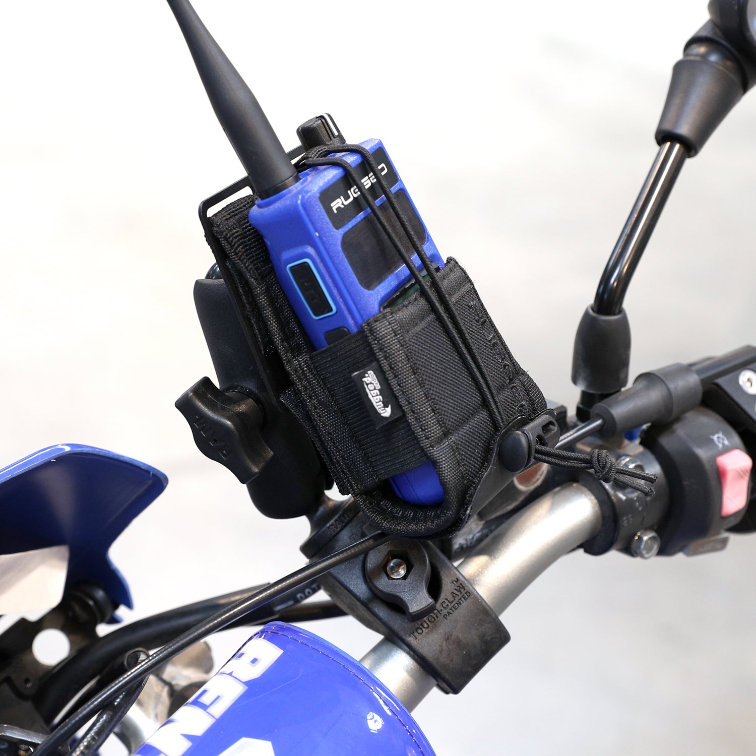 Photo of Motorcycle RAM Mount for Handheld Radios by Rugged Radios - Premium for UTVs / Side by Sides