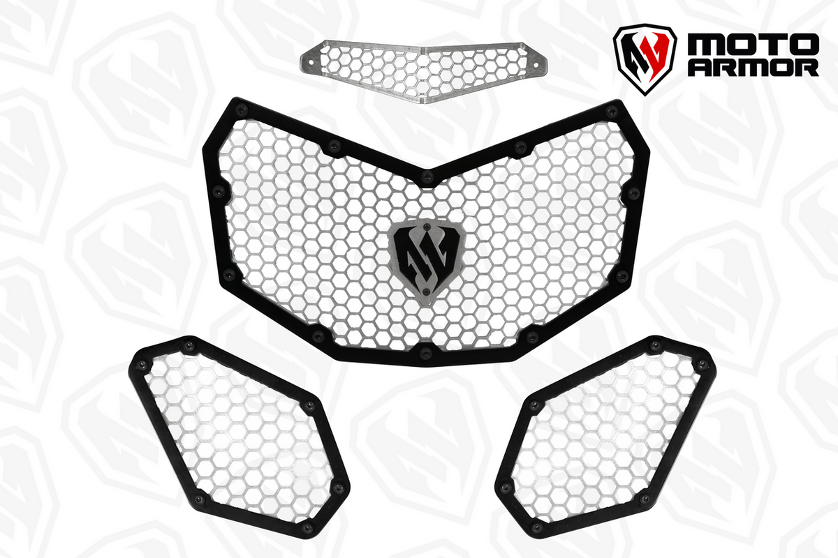 Photo of Moto Armor Maverick X3 Radiator Grill Set by Moto Armor - Premium for UTVs / Side by Sides
