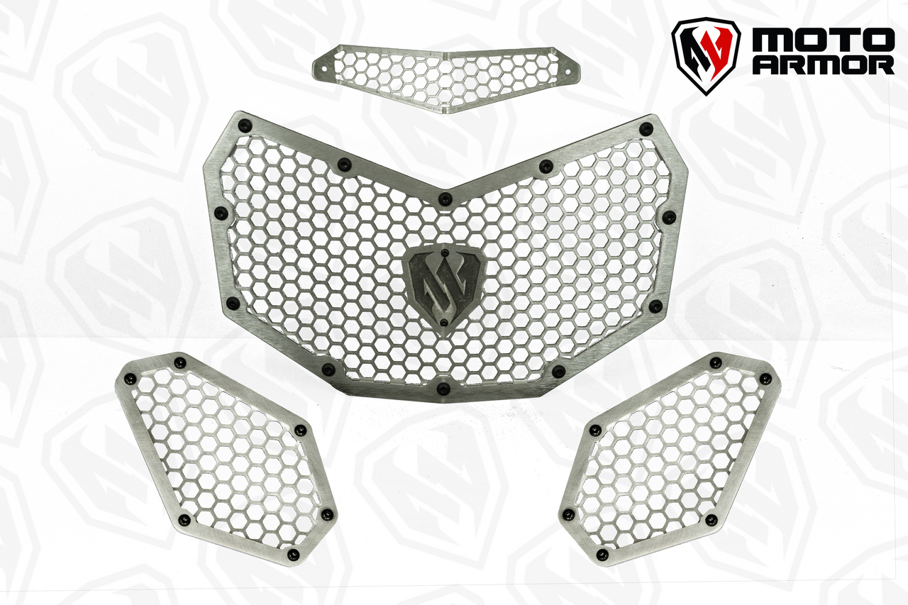 Photo of Moto Armor Maverick X3 Radiator Grill Set by Moto Armor - Premium for UTVs / Side by Sides