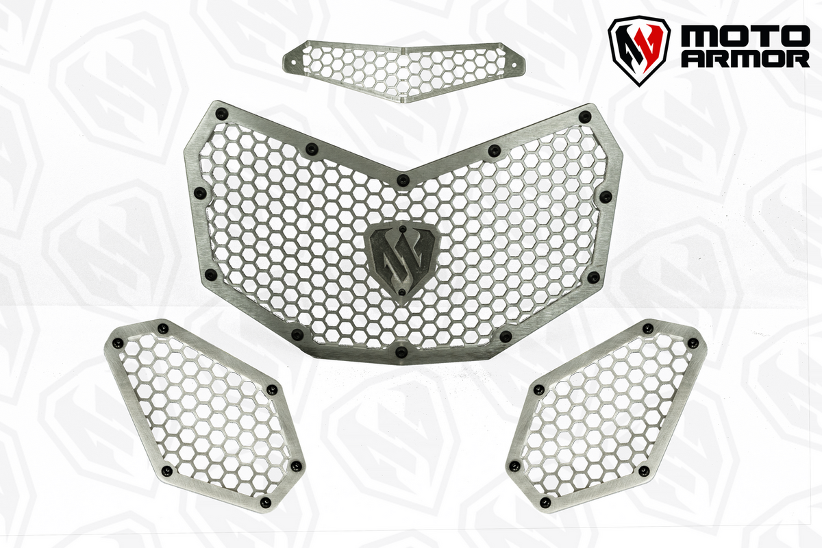 Photo of Moto Armor Maverick X3 Radiator Grill Set by Moto Armor - Premium for UTVs / Side by Sides