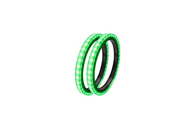 Photo of 6.5" RGB LED Speaker Rings (Pair) | UTVS-65LSR by UTV Stereo - Premium Speaker Light Ring for UTVs / Side by Sides