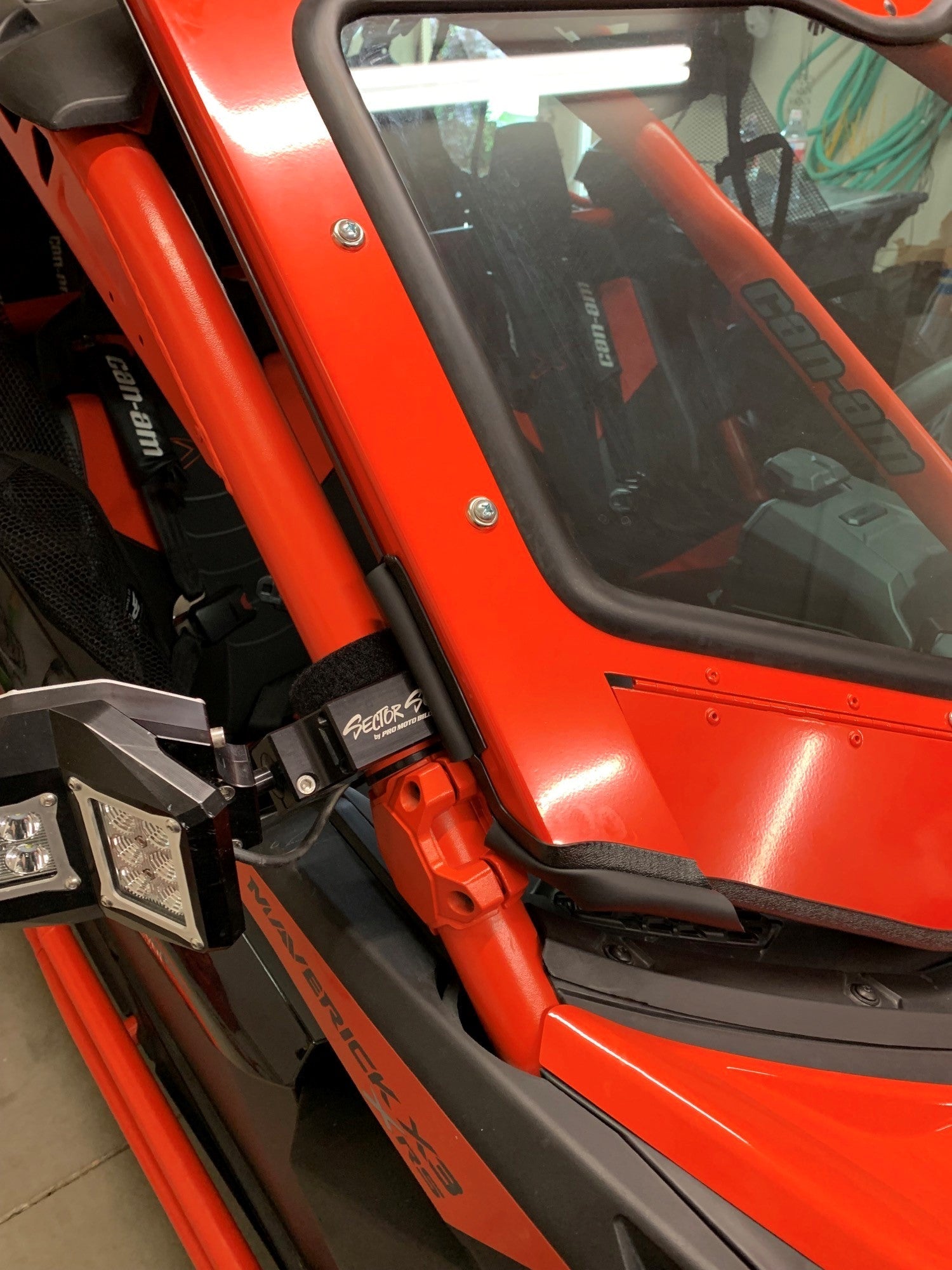 Photo of CANAM X3 RC FRONT WINDSHIELD 2018+ by Dirt Warrior Accessories - Premium Windshields for UTVs / Side by Sides