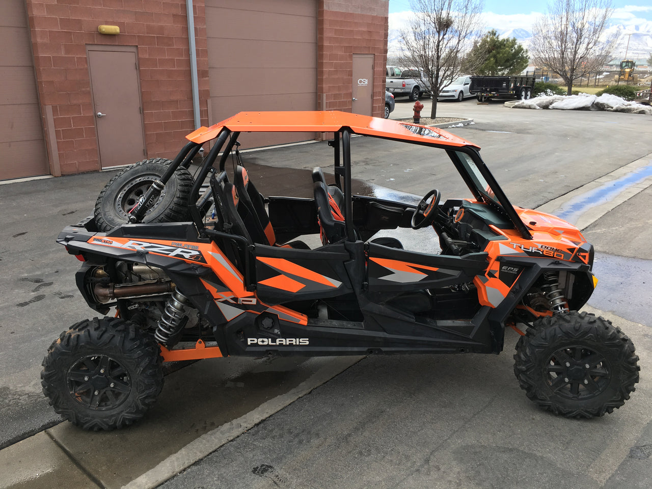 Photo of Fast Back Aluminum Roof RZR 900 4, 1000 4, XPT 4 WITH SUNROOF by Moto Armor - Premium for UTVs / Side by Sides
