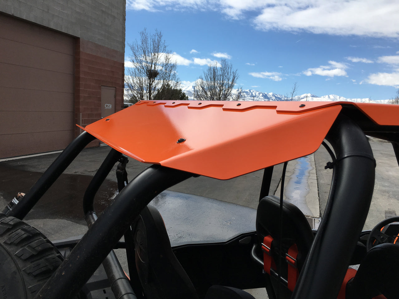 Photo of Fast Back Aluminum Roof RZR 900 4, 1000 4, XPT 4 WITH SUNROOF by Moto Armor - Premium for UTVs / Side by Sides