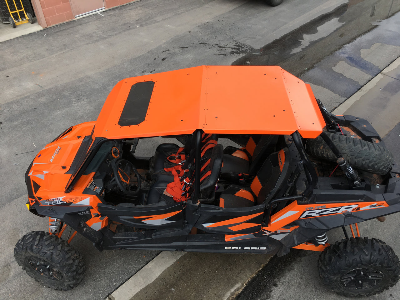 Photo of Fast Back Aluminum Roof RZR 900 4, 1000 4, XPT 4 WITH SUNROOF by Moto Armor - Premium for UTVs / Side by Sides