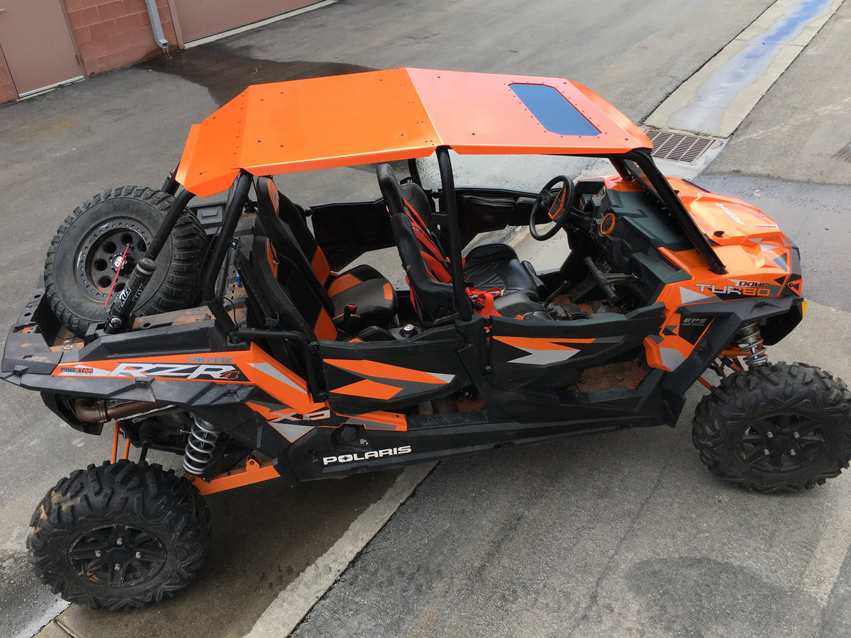 Photo of Fast Back Aluminum Roof RZR 900 4, 1000 4, XPT 4 WITH SUNROOF by Moto Armor - Premium for UTVs / Side by Sides